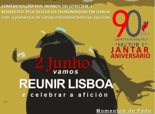 Jantar 90 anos GT Sector 1 / Reunir Lisboa